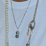 Aqua Crystal Pendant
