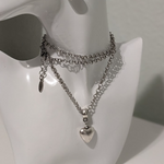 "Forever Yours" pendant necklace.