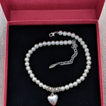 Pearl Heart pendant necklace
