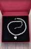 Pearl Heart pendant necklace